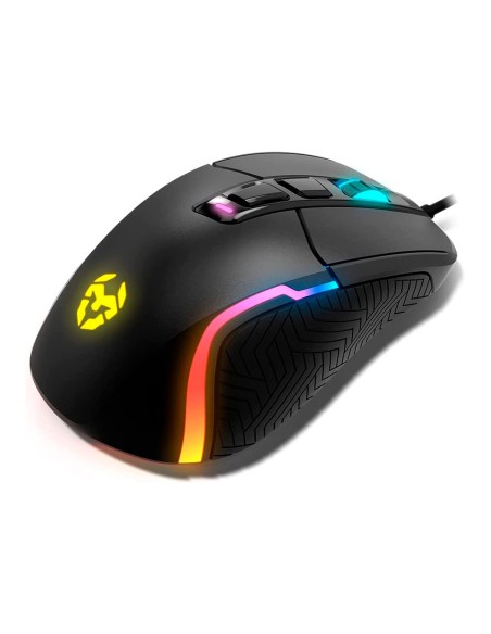 Raton krom kick gaming rgb optico 800-6200 dpi...