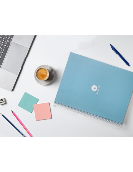 Cuaderno espiral a4 micro antartik dots tapa...