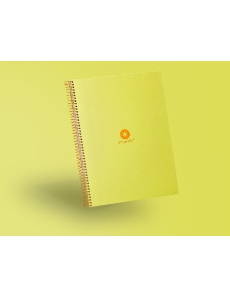 Cuaderno espiral a4 micro antartik dots tapa...