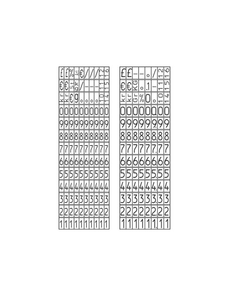 Etiquetadora avery 2 lineas 18 digitos para...