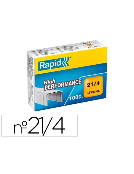 Grapas rapid 21/4 mm galvanizada strong caja de...