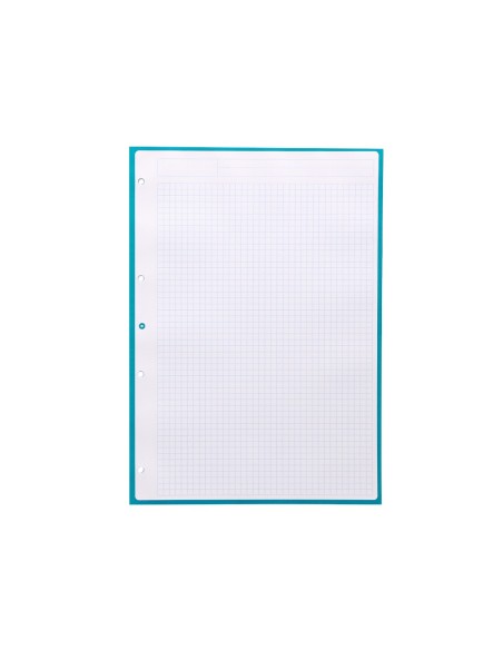 Recambio a4 antartik 80 hojas 90g/m2 cuadro 5mm...