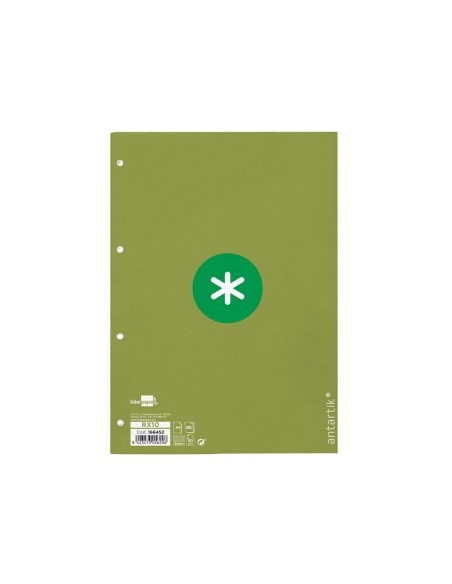 Recambio a4 antartik 80 hojas 90g/m2 cuadro 5mm...