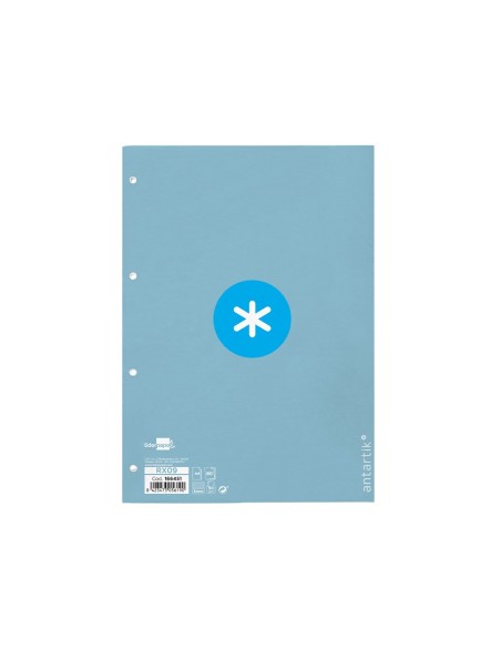 Recambio a4 antartik 80 hojas 90g/m2 cuadro 5mm...