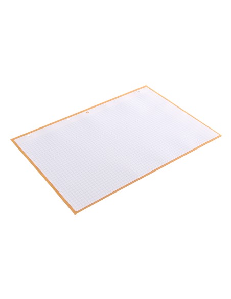 Recambio a4 antartik 80 hojas 90g/m2 cuadro 5mm 4 taladros 1 banda con marco color peach