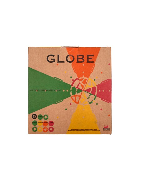 Globo terraqueo liderpapel mapa politico diametro 15 cm