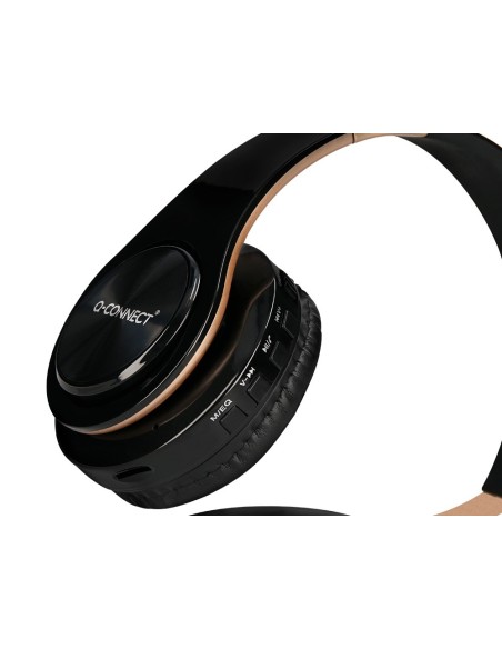 Auricular q-connect bluetooth diadema ajustable...