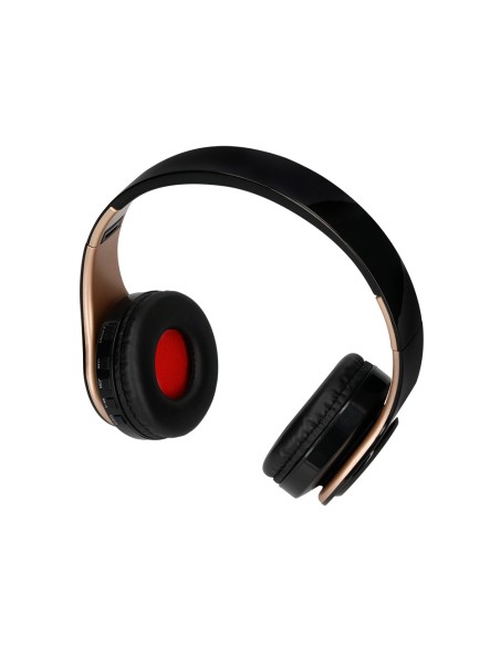 Auricular q-connect bluetooth diadema ajustable color negro