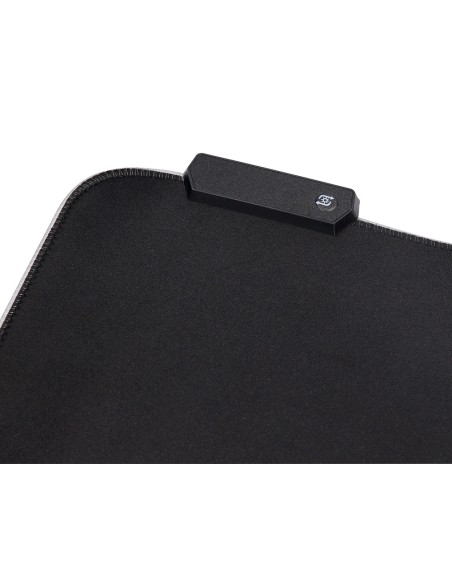 Alfombrilla para raton q-connect gaming xxl iluminacion led conexion usb color negro 800x300x4 mm