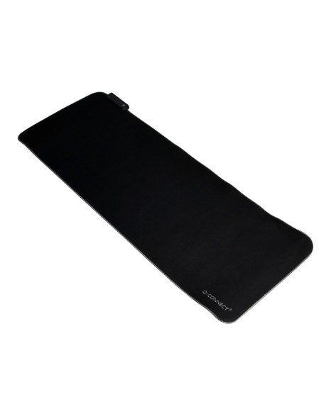 Alfombrilla para raton q-connect gaming xxl iluminacion led conexion usb color negro 800x300x4 mm