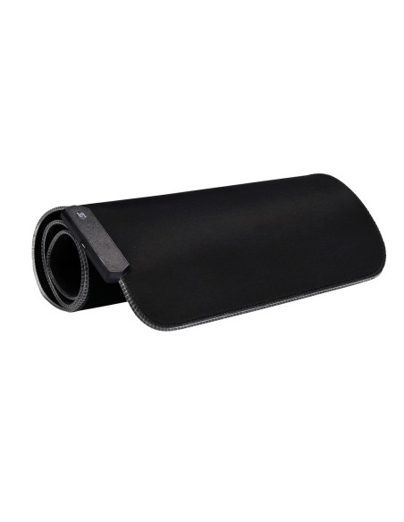 Alfombrilla para raton q-connect gaming xxl iluminacion led conexion usb color negro 800x300x4 mm