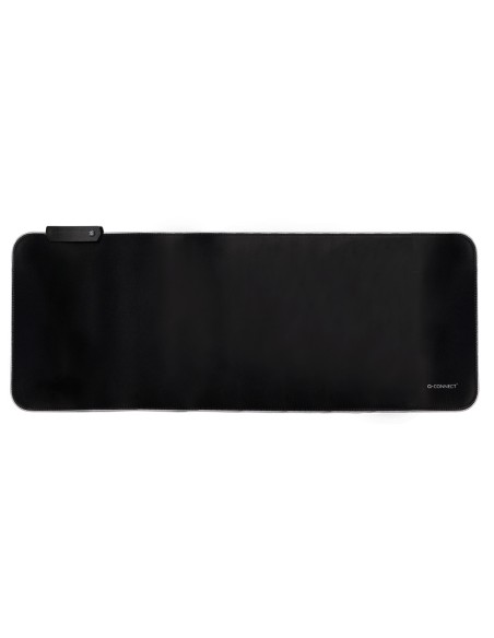 Alfombrilla para raton q-connect gaming xxl iluminacion led conexion usb color negro 800x300x4 mm