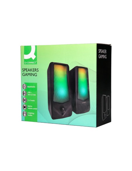 Altavoces q-connect gaming blu etooth con...