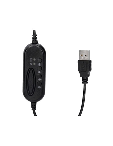 Auricular q-connect biaural diadema con...