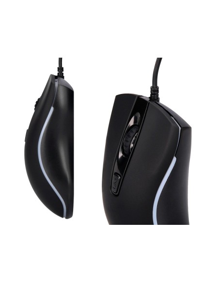 Raton q-connect gaming optico con cable...