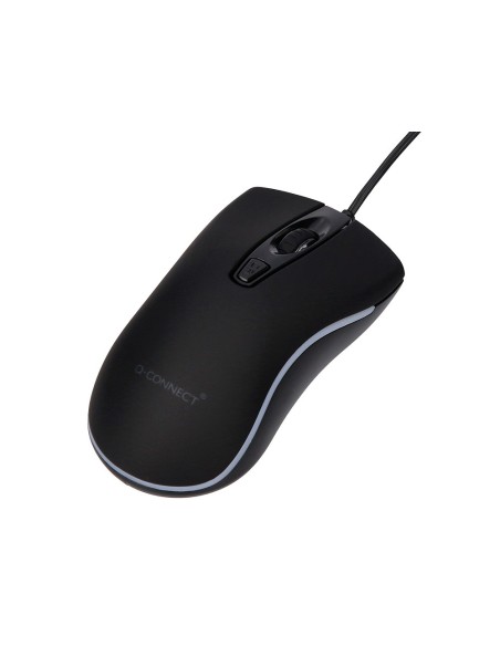 Raton q-connect gaming optico con cable...