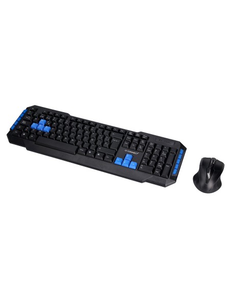 Set teclado y raton q-connect inalambrico...
