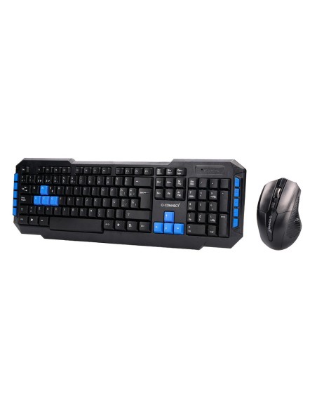 Set teclado y raton q-connect inalambrico...