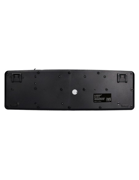 Teclado q-connect con cable 1,35 mt color negro