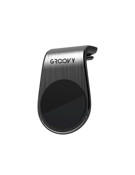 Soporte para movil groovy coche universal magnetico color gris oscuro