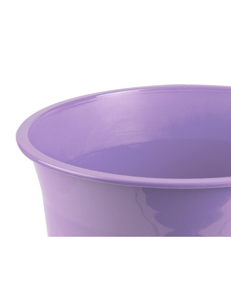 Papelera plastico liderpapel lavanda opaco 13...