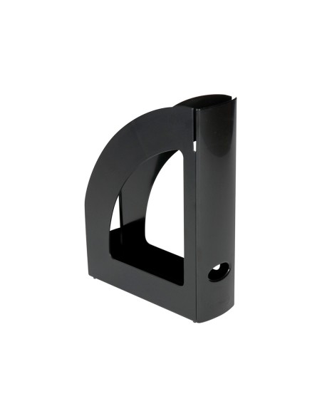 Revistero plastico liderpapel ecouse 100% reciclado color negro