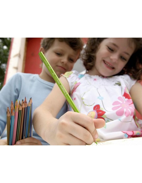 Lapices de colores stabilo green colors con...
