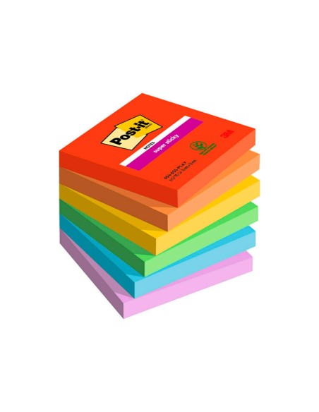 Bloc de notas adhesivas quita y pon post-it...