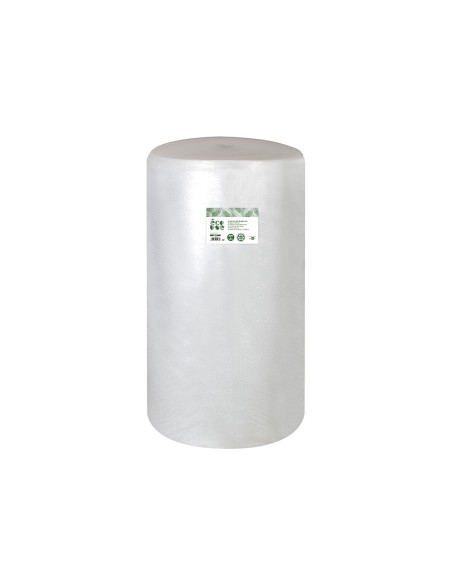 Plastico burbuja liderpapel ecouse 1.20x200m 30% de plastico reciclado