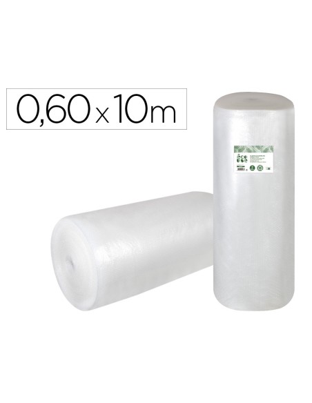 Plastico burbuja liderpapel ecouse 0.60x10m 30%...