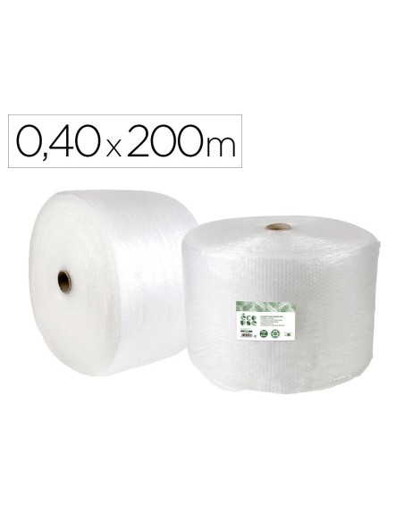 Plastico burbuja liderpapel ecouse 0.40x200m...