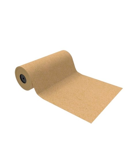 Papel de regalo basika kraft liso natural ancho 31 cm longitud 80 m