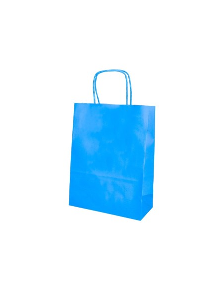 Bolsa papel q-connect celulosa celeste xs con...