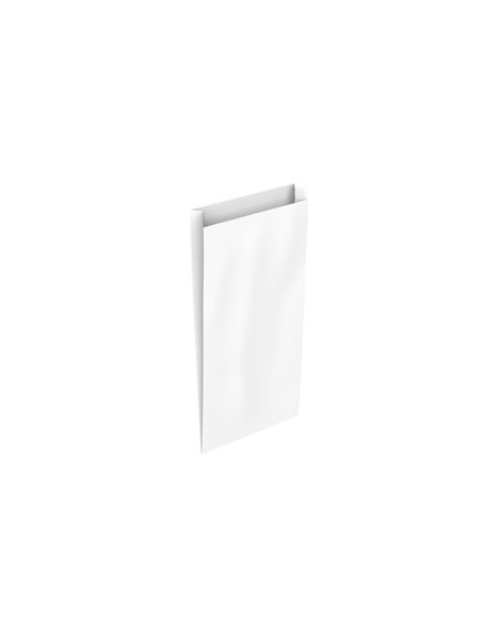 Sobre papel basika celulosa blanco con fuelle s...