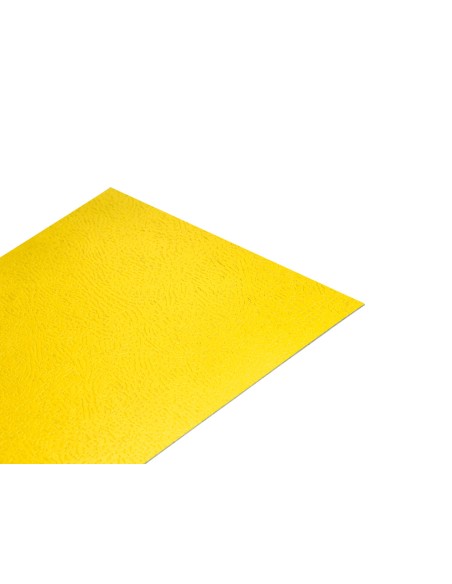 Tapa encuadernacion liderpapel carton a4 0,9mm amarillo fluor paquete de 50 unidades