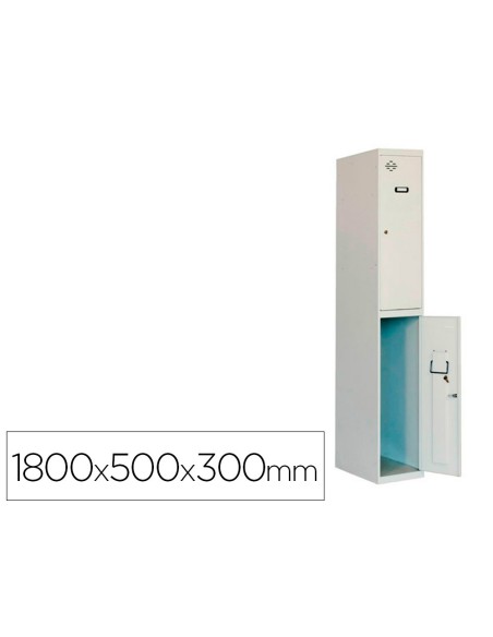 Taquilla metalica simonlocker 2 puertas con...