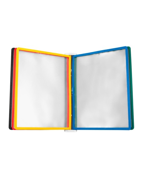 Portacatalogo de pared plastico liderpapel con...