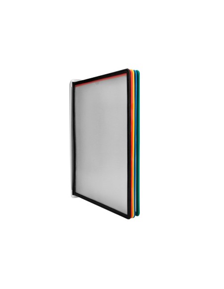 Portacatalogo de pared plastico liderpapel con...