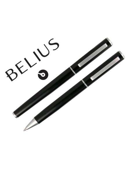 Juego boligrafo y roller belius norwich cuerpo...