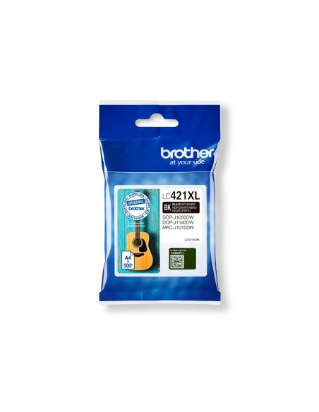Ink-jet brother lc421xlbk dcp-j1050dw / dcp-j1140dw / mfc-j10 negro 500 paginas