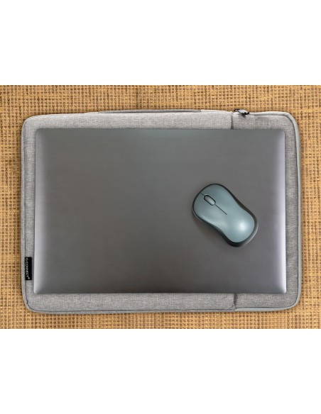 Funda para portatil q-connect 13,3\" con asa 1...