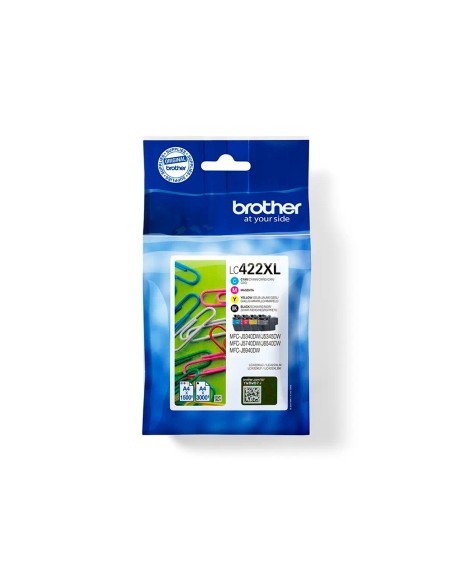 Ink-jet brother lc-422xlval mfc-j5340dw / mfc-j5740dw / mfc-j6540dw / mfc-j6940dw 3000 paginas negro 1500