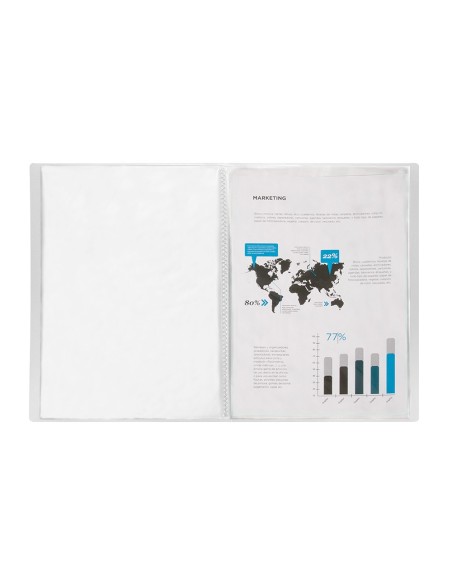 Carpeta liderpapel escaparate 40 fundas...