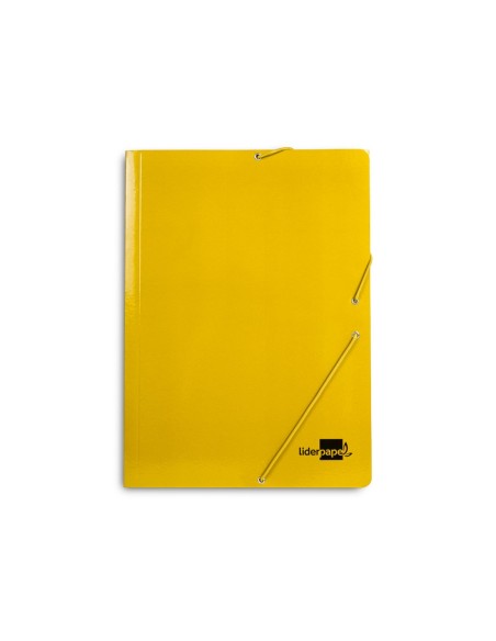 Carpeta liderpapel gomas folio 3 solapas carton...