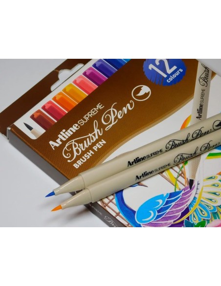 Rotulador artline supreme brush epfs pintura...