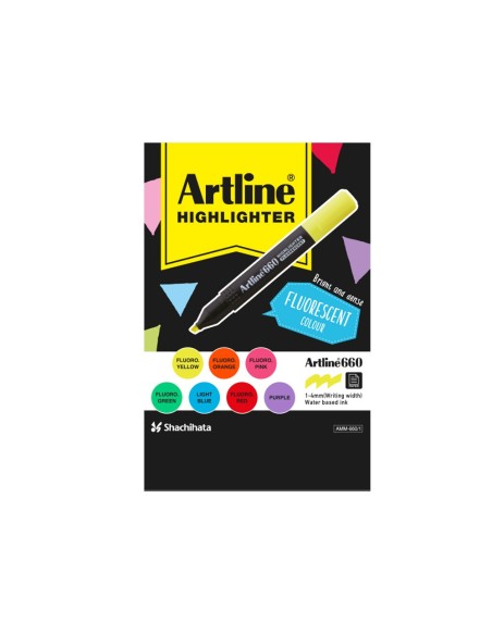 Rotulador artline fluorescente ek-660 expositor...