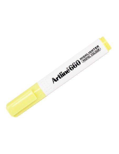 Rotulador artline fluorescente ek-660 amarillo...