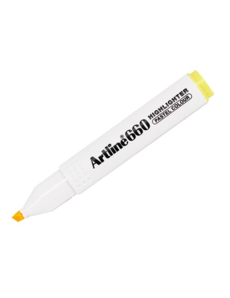 Rotulador artline fluorescente ek-660 amarillo...