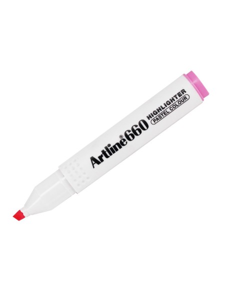Rotulador artline fluorescente ek-660 rosa...