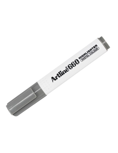Rotulador artline fluorescente ek-660 gris...